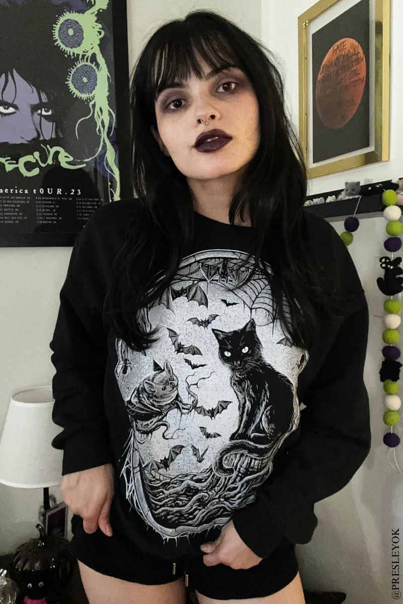 1.jpg Nocturnal Creatures Sweatshirt