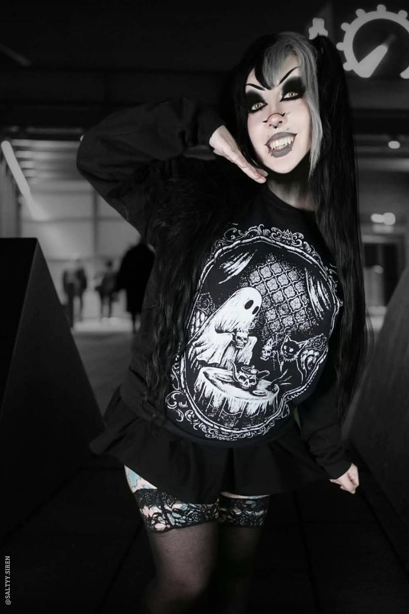 7_7395cb4e-569e-4f24-947b-69fd932a00f3.jpg Ghostly Tea Time Sweatshirt