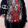 Creepy-Xmas-Sweatshirt.jpg Krampus Killing Christmas Sweatshirt