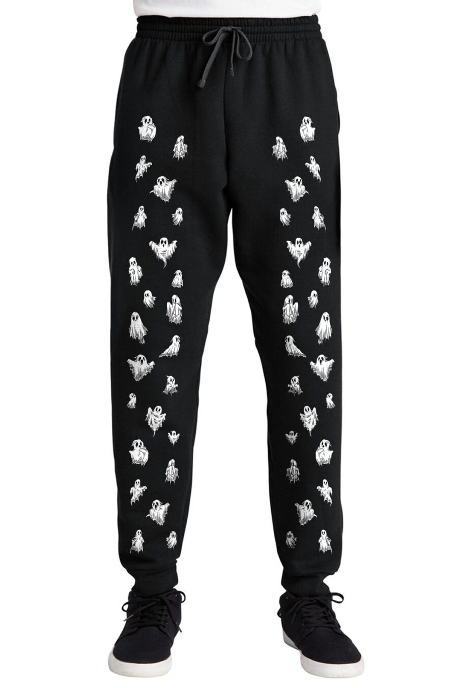 Ghosts_JoggerFront.jpg Ooky Spooky Ghost Joggers