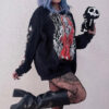 Goth-Xmas-Sweatshirt_b3c0ac89-1c7c-4707-931c-b450e7d7b50b.jpg Krampus Killing Christmas Sweatshirt
