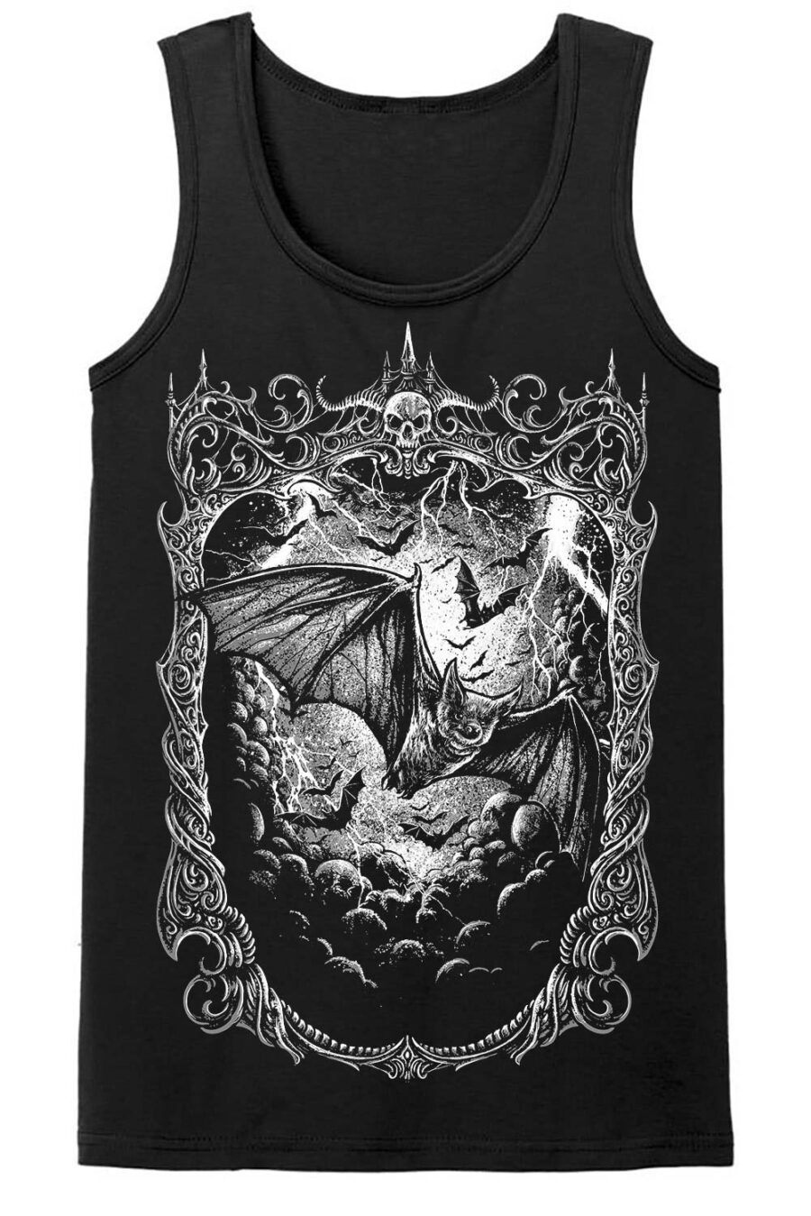 bat-night-flight-mens-tank-top-front.jpg Night Flight Bat T-shirt