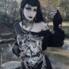 bat-tshirt-dress.jpg Night Flight Bat T-shirt