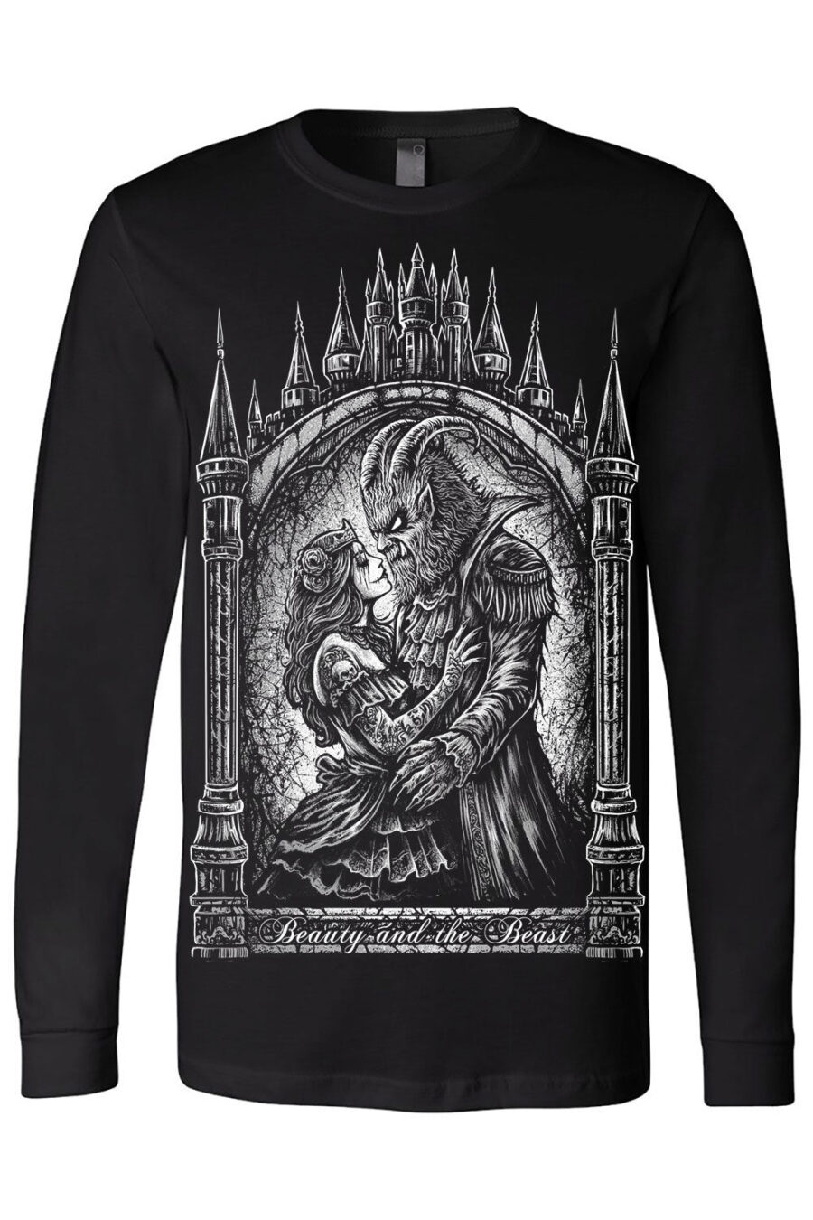 beauty-and-the-beast-longsleeve_tshirt.jpg Beauty and The Beast T-shirt