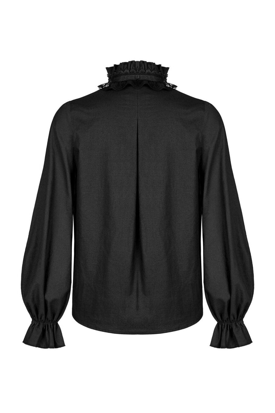 billowed-gothic-shirt.jpg Bone Dagger Lace-Up Shirt