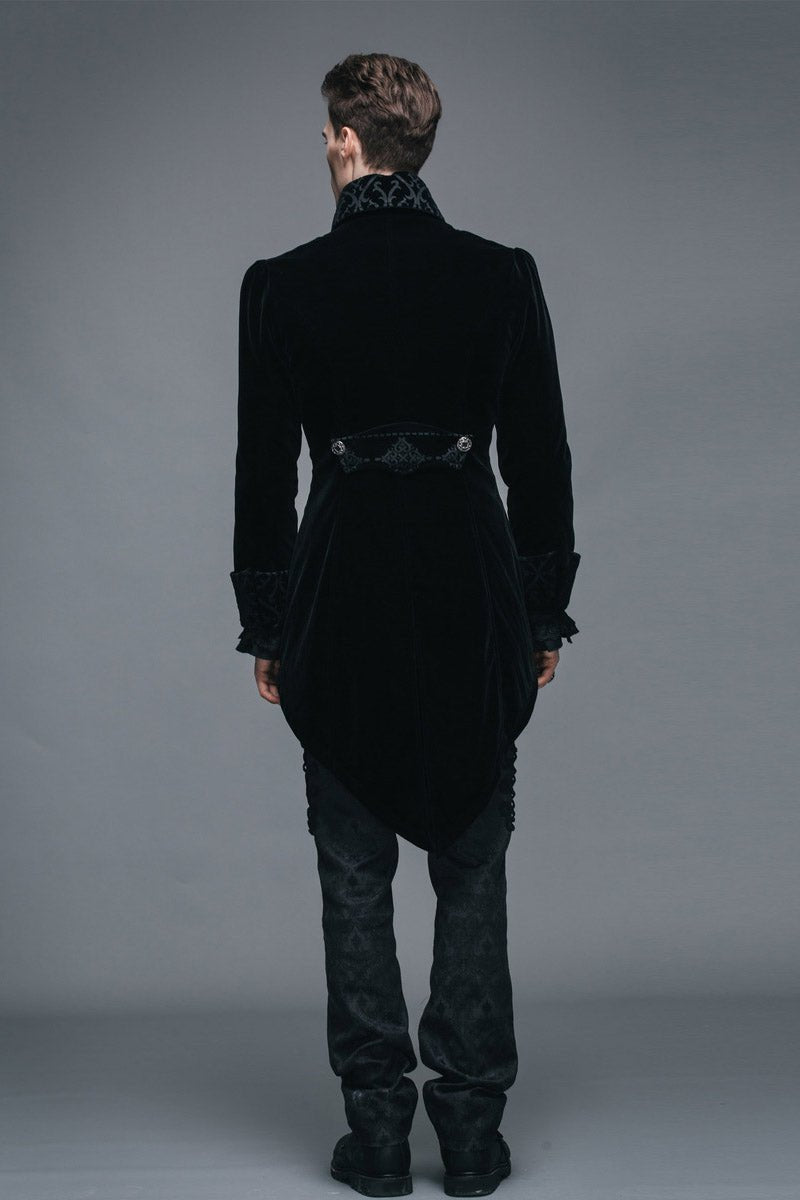 black-blood-velvet-coat-black-mens-outerwear-300980.jpg Black Blooded Velvet Coat