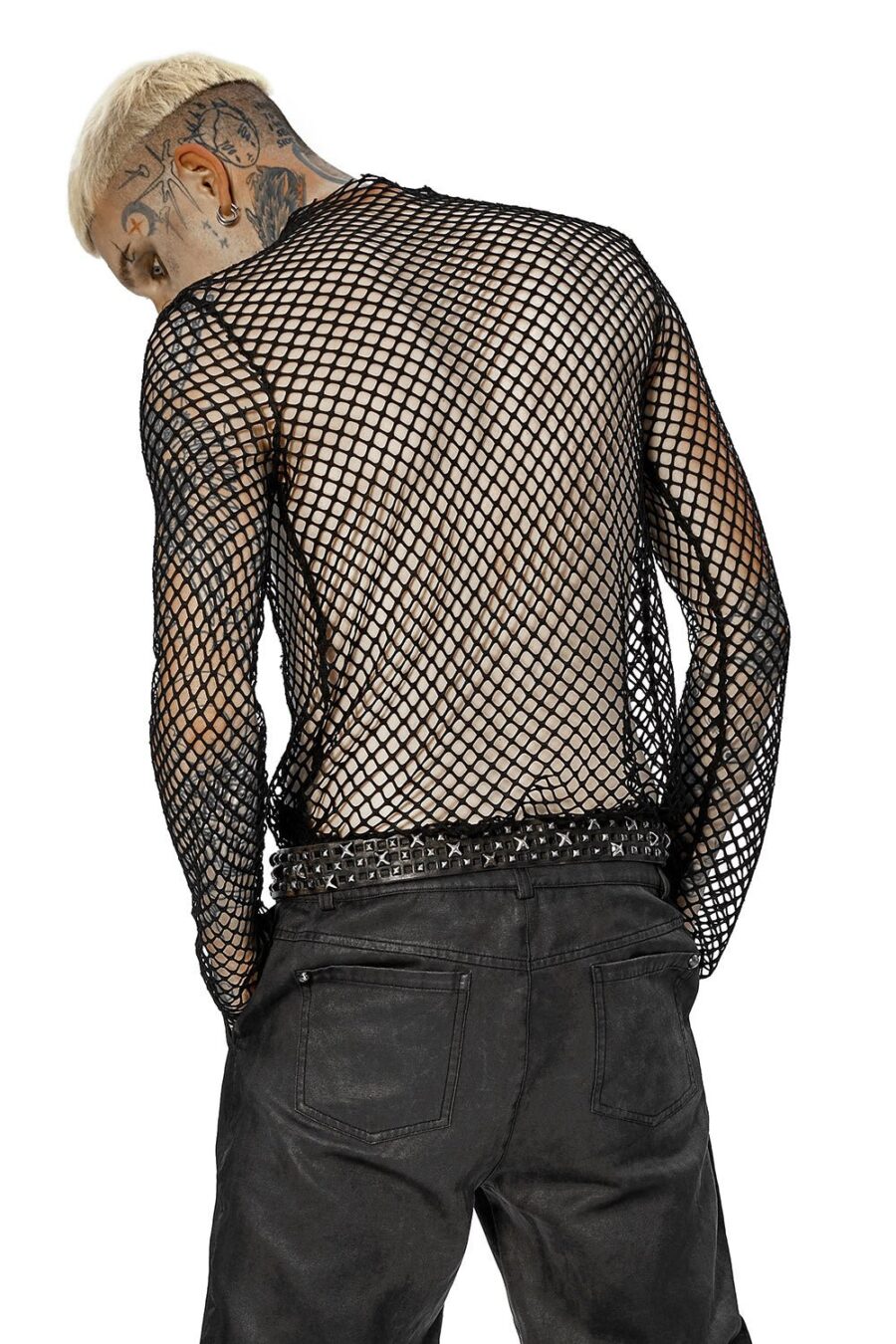 bloodcurdle-fishnet-top-mens-tops-966246.jpg Bloodcurdle Fishnet Top
