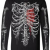 broken-heart-skeleton-longsleeve_tshirt.jpg Bleeding Heart Skeleton T-shirt
