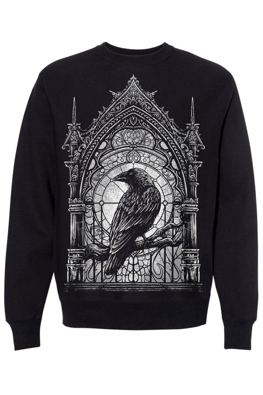 cathedral-crow-sweatshirt-blank-sleeves.jpg Cathedral Crow Sweatshirt