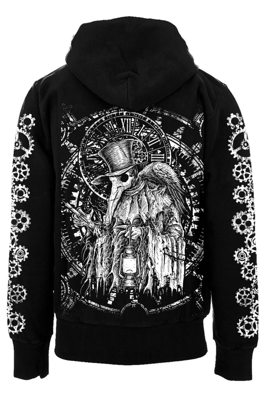 clockwork-plague-doctor-hoodie-zipper-or-pullover-mens-outerwear-869270.jpg Clockwork Plague Doctor Hoodie