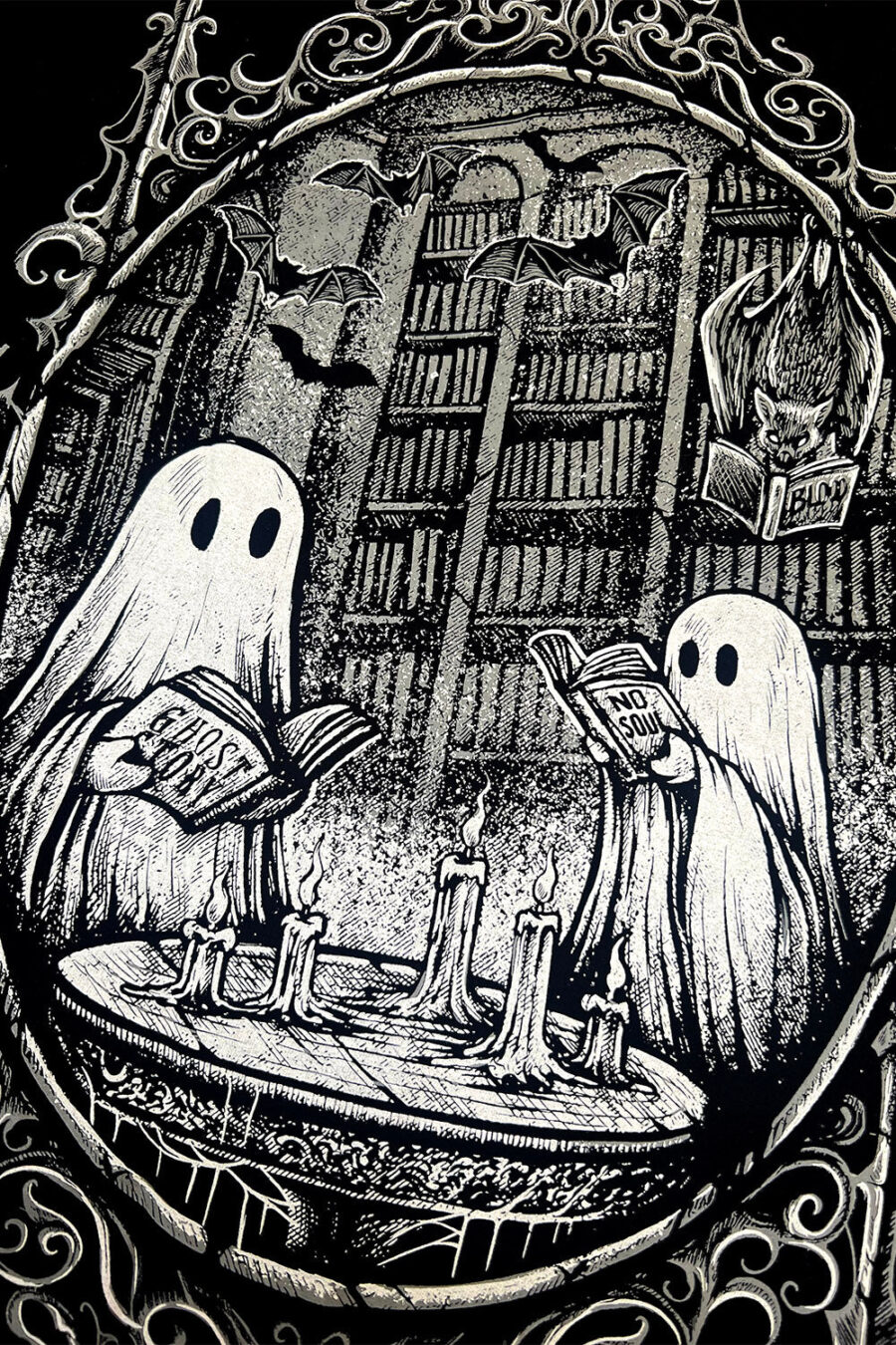 dark-book-literature-fan-clothing.jpg Ghost Stories T-shirt