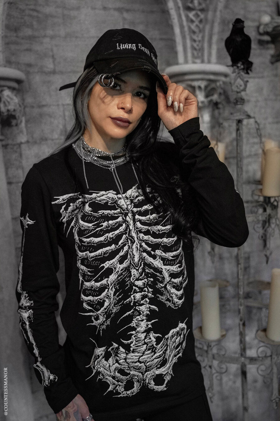 Dead Inside Skeleton T-shirt
