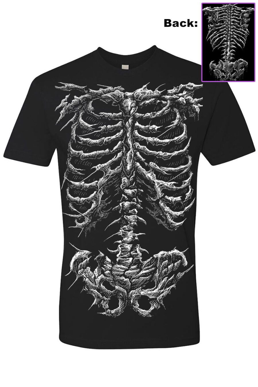 Dead Inside Skeleton T-shirt