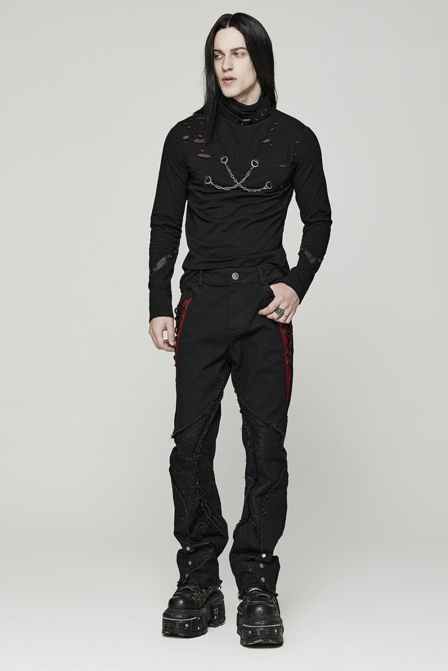 death-hunter-distressed-top-mens-tops-308255.jpg Death Hunter Distressed Top