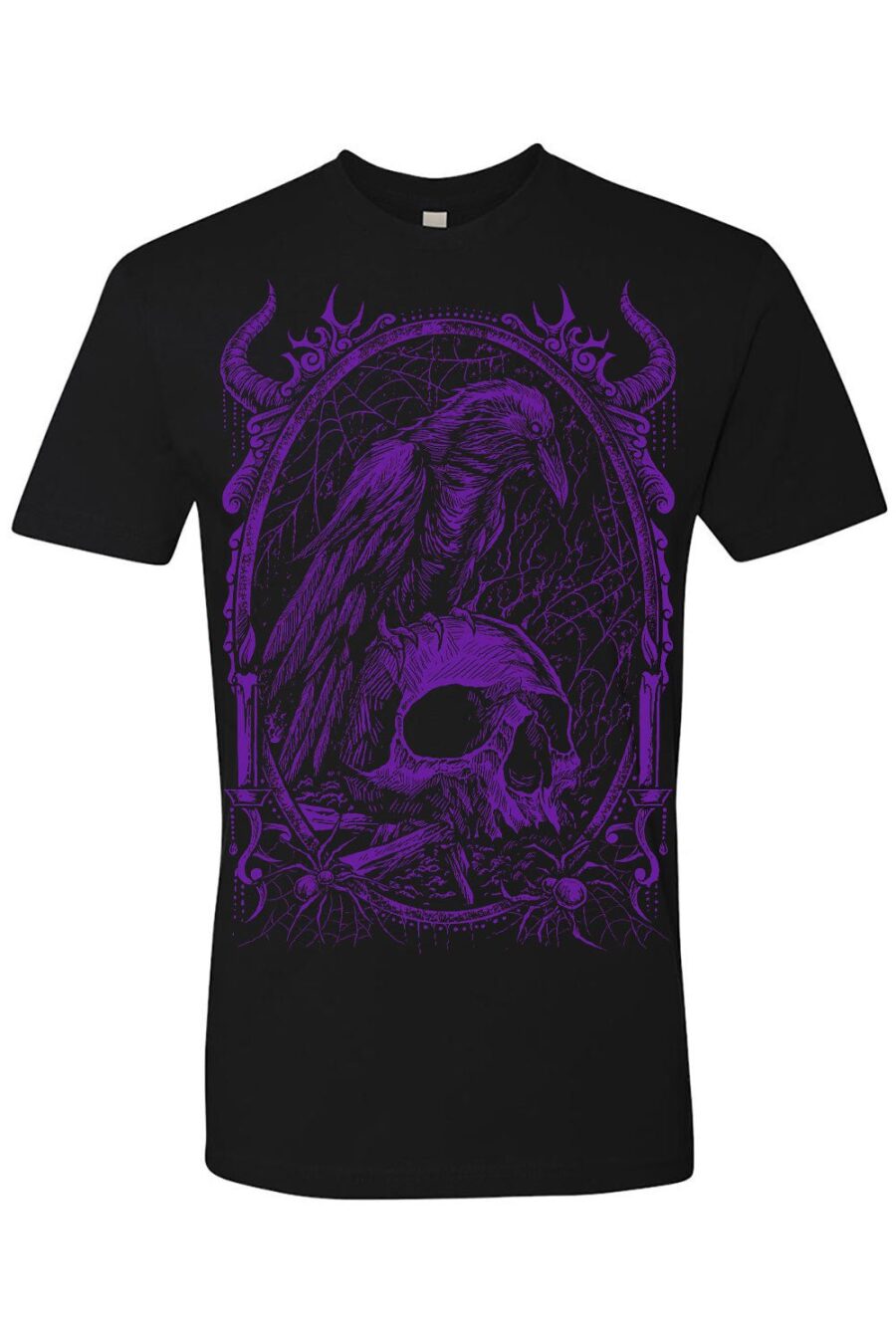 Death Raven T-shirt [PURPLE]