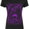 Death Raven T-shirt [PURPLE]