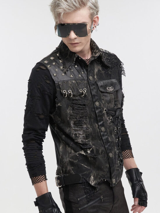 Death Rider Distressed Vest