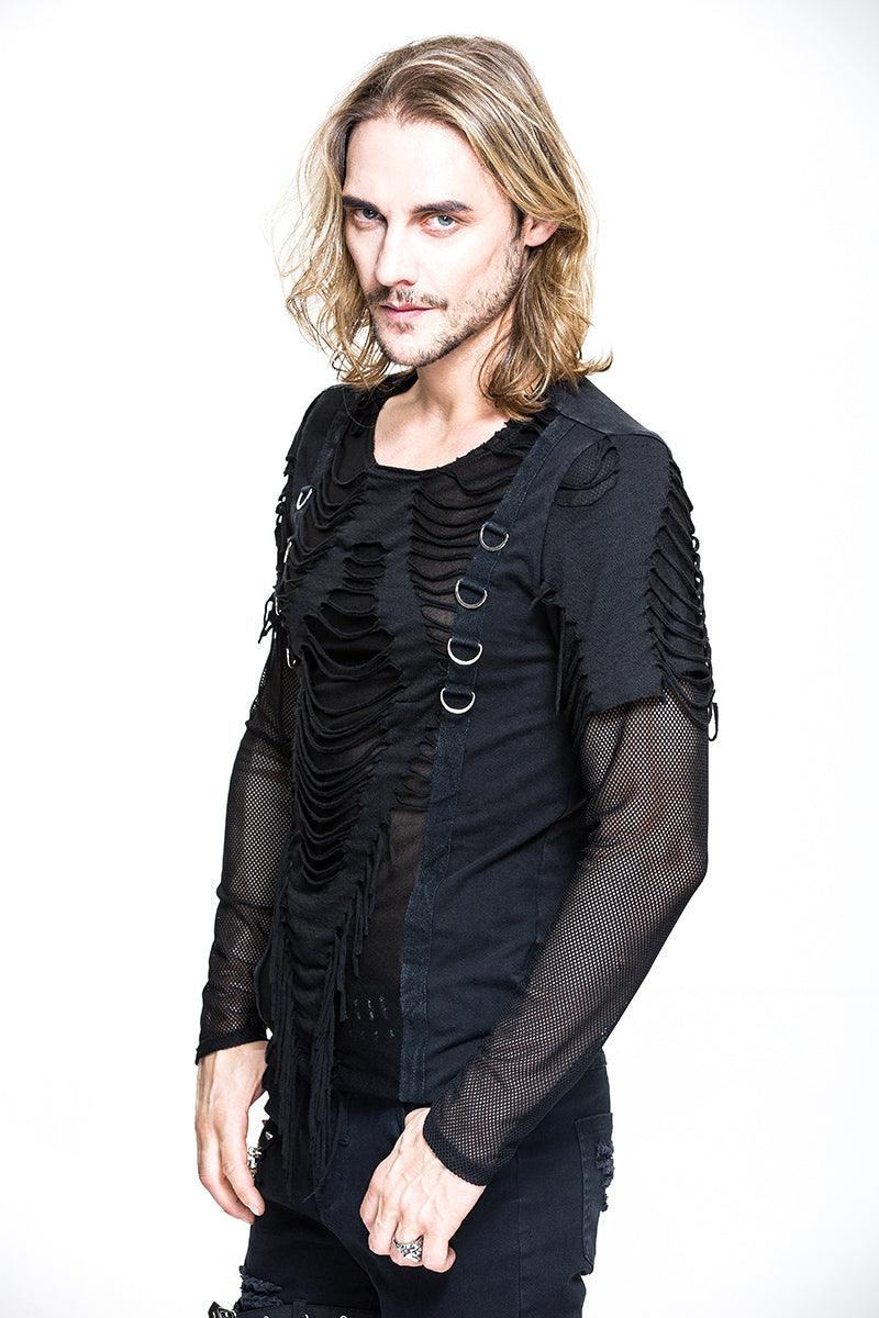 deathtrap-shredded-tattered-top-mens-tops-565948.jpg Deathtrap Shredded Tattered Top