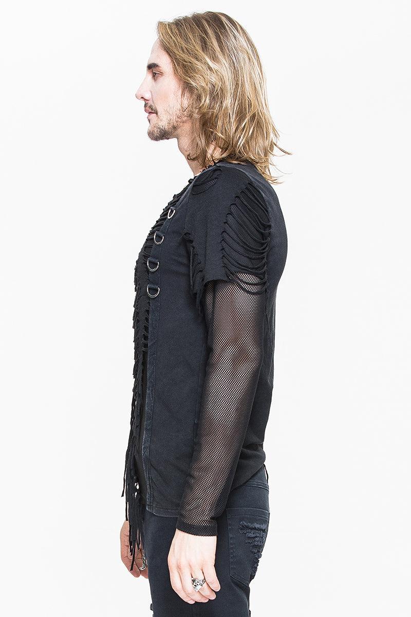 deathtrap-shredded-tattered-top-mens-tops-691854.jpg Deathtrap Shredded Tattered Top