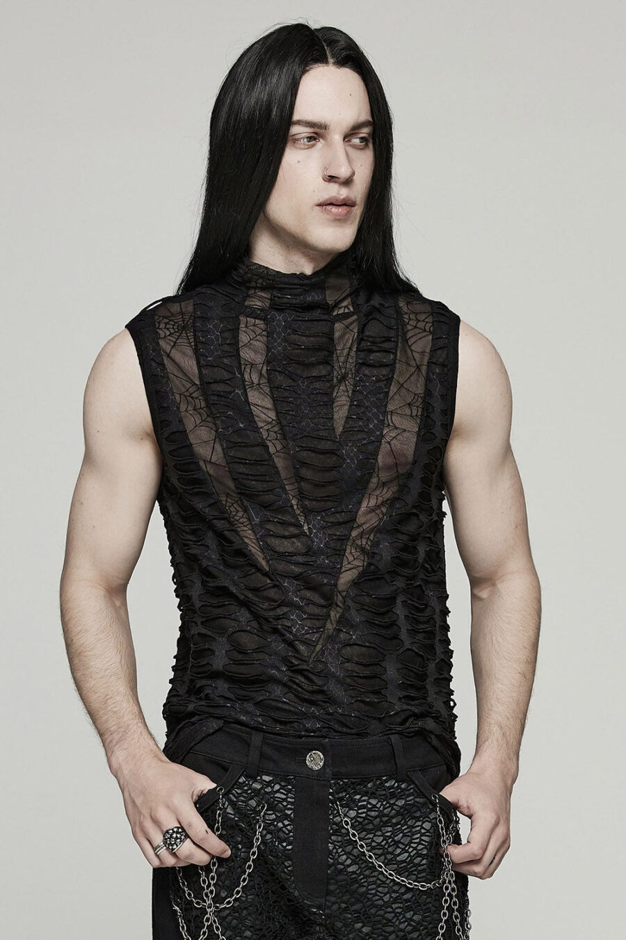 deathweb-distressed-tank-top-mens-tops-833077.jpg Deathweb Distressed Mesh Tank Top