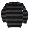 destroyer-stripe-gray-sweater-mens-outerwear-607813.jpg Destroyer Stripe Gray Sweater