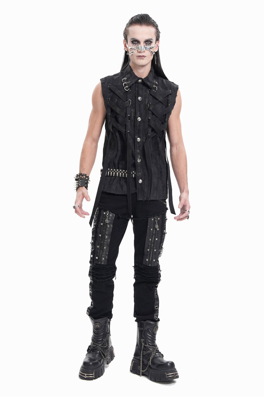 devil-fashion-clothing_871a1cb4-12a9-4dc3-b6ee-f0d05430420c.jpg Deathrock Pierced Punk Vest