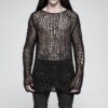 Doom Metal Shredded Sweater Top [Unisex]