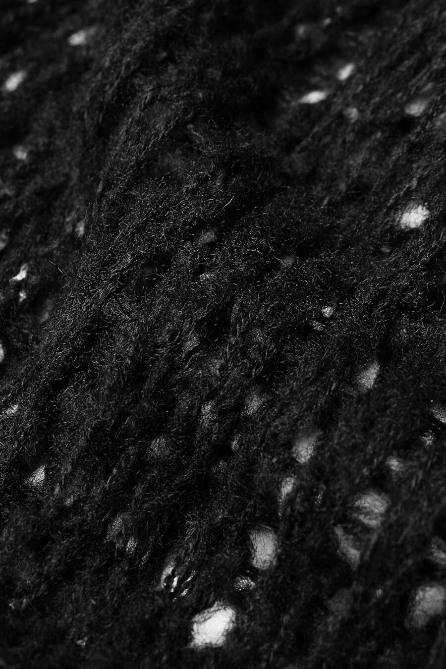 Doom Metal Shredded Sweater Top [Unisex]