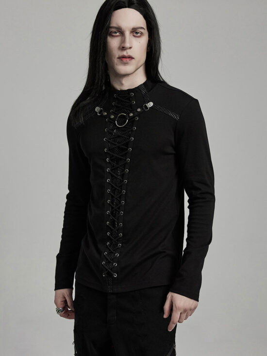 dread-gothic-laced-up-shirt-mens-tops-389299.jpg Dread Gothic Laced Up Shirt