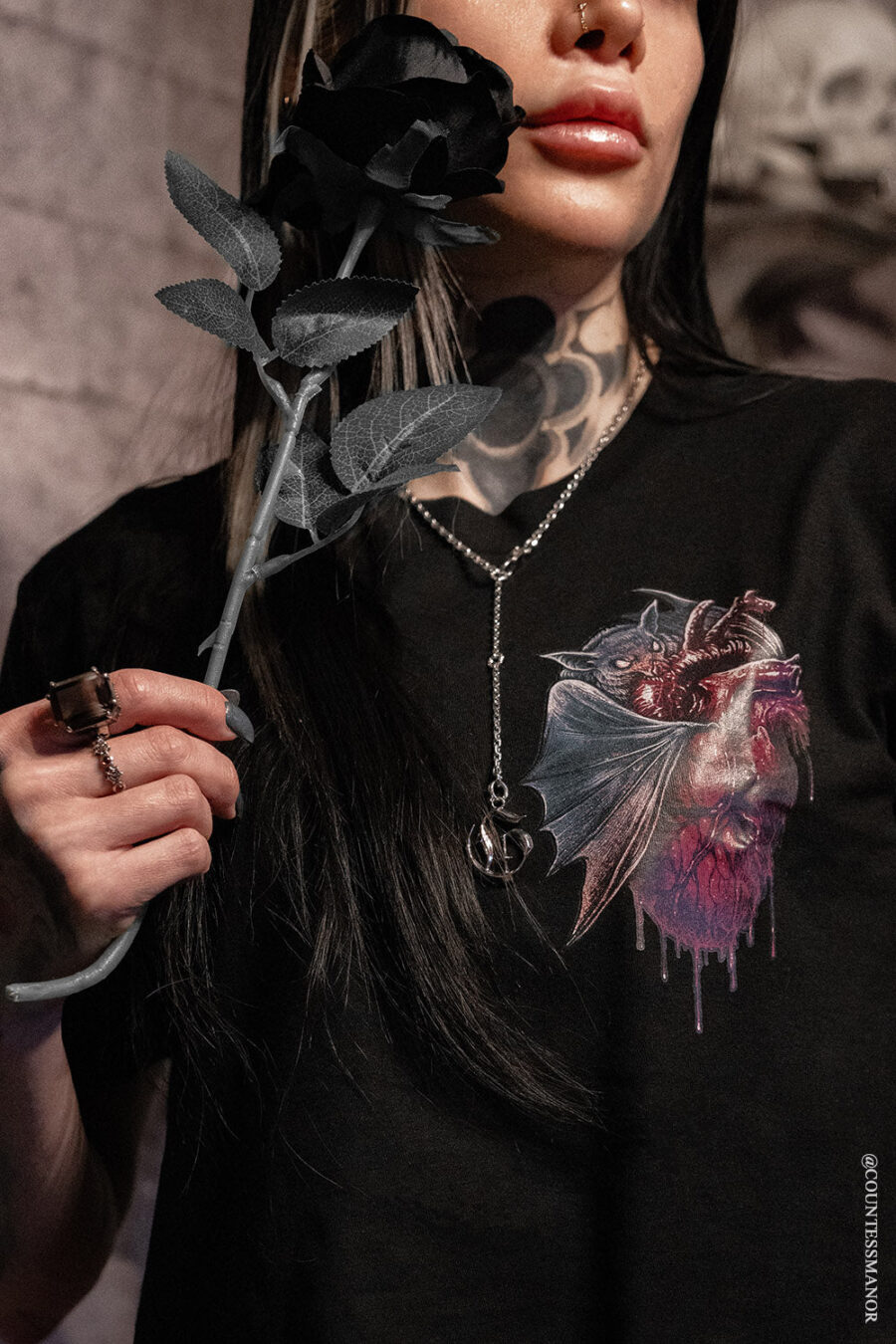 emo-bat-shirt_aae0d857-55c4-477b-bd81-9db8065f275e.jpg Bat Bite T-shirt
