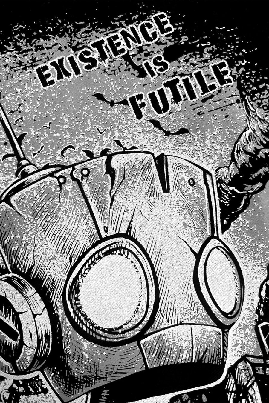 emo-clothes_45e58baa-c03e-4978-8071-b59db240e0ba.jpg Sad Robot Sweatshirt