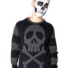 emo-clothes_53bc030e-d9cf-4374-abdc-33fba49c76ab.jpg Harlock Skull Gray Striped Sweater
