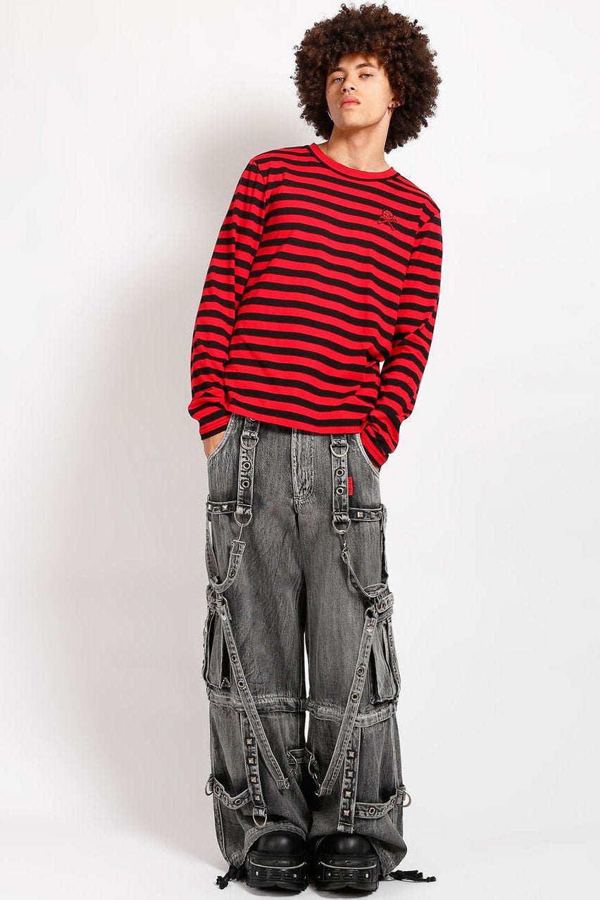Tripp NYC Denim Power Street Pants [FOG WASH]