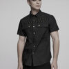 eyelet-shirt_118c2e44-be76-4113-b983-ac9c79bb41ca.jpg Grave Order Button Up Shirt
