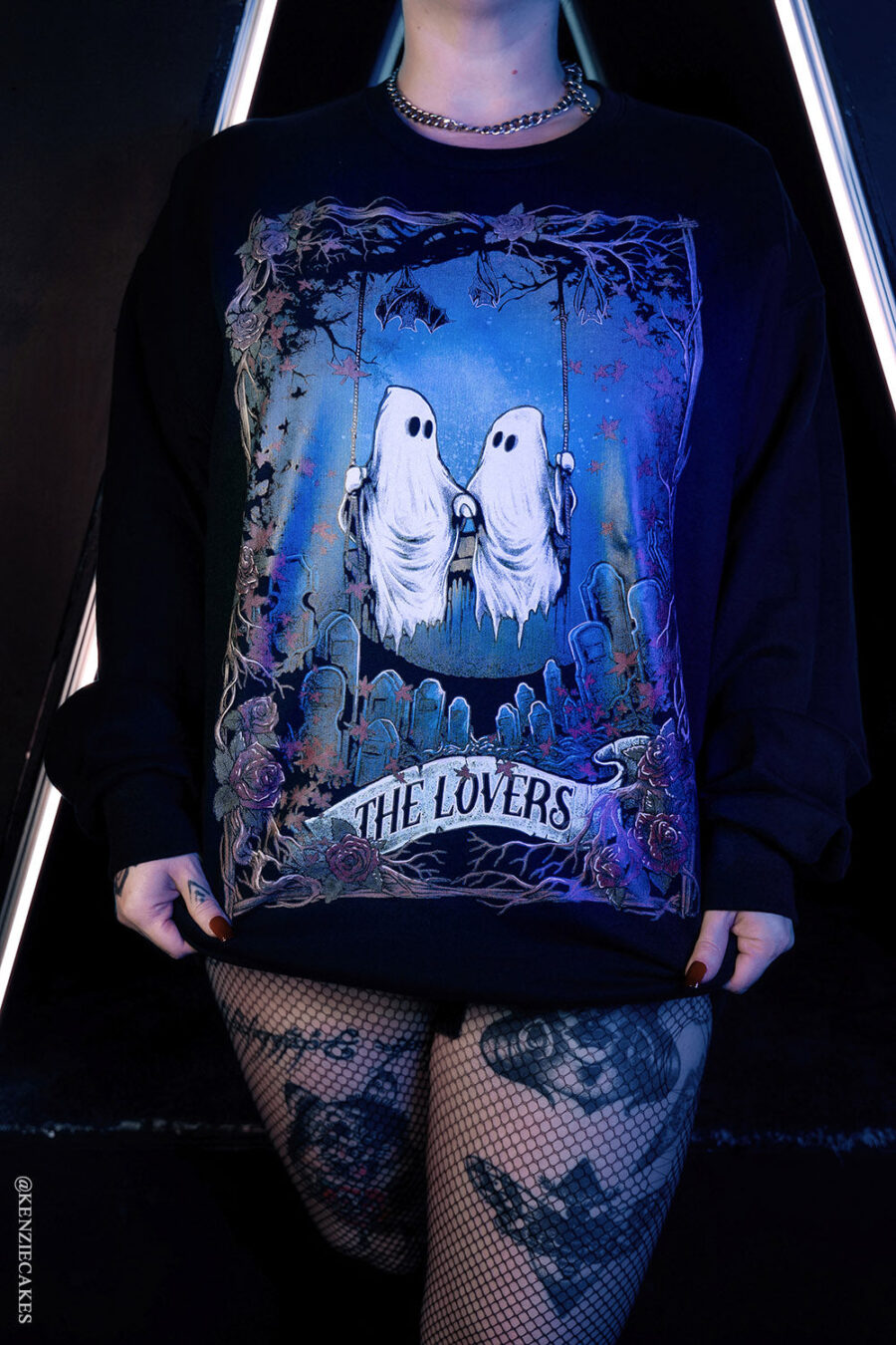 ghost-sweater-for-women.jpg Ghost Love Sweatshirt