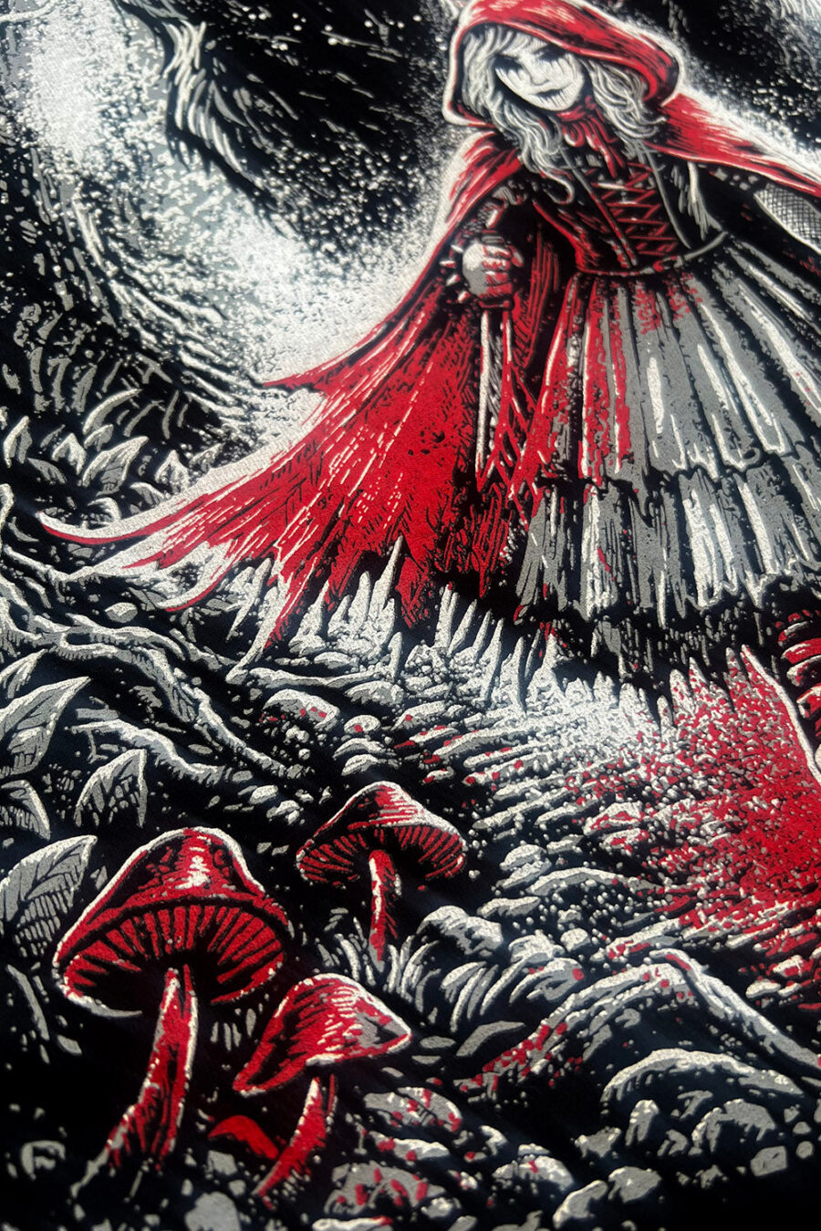 goth-clothes_c6deb98e-5632-43d8-8b79-9b2e13252a29.jpg Little Dead Riding Hood Sweatshirt