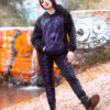 Nevermore Raven Joggers [PURPLE]