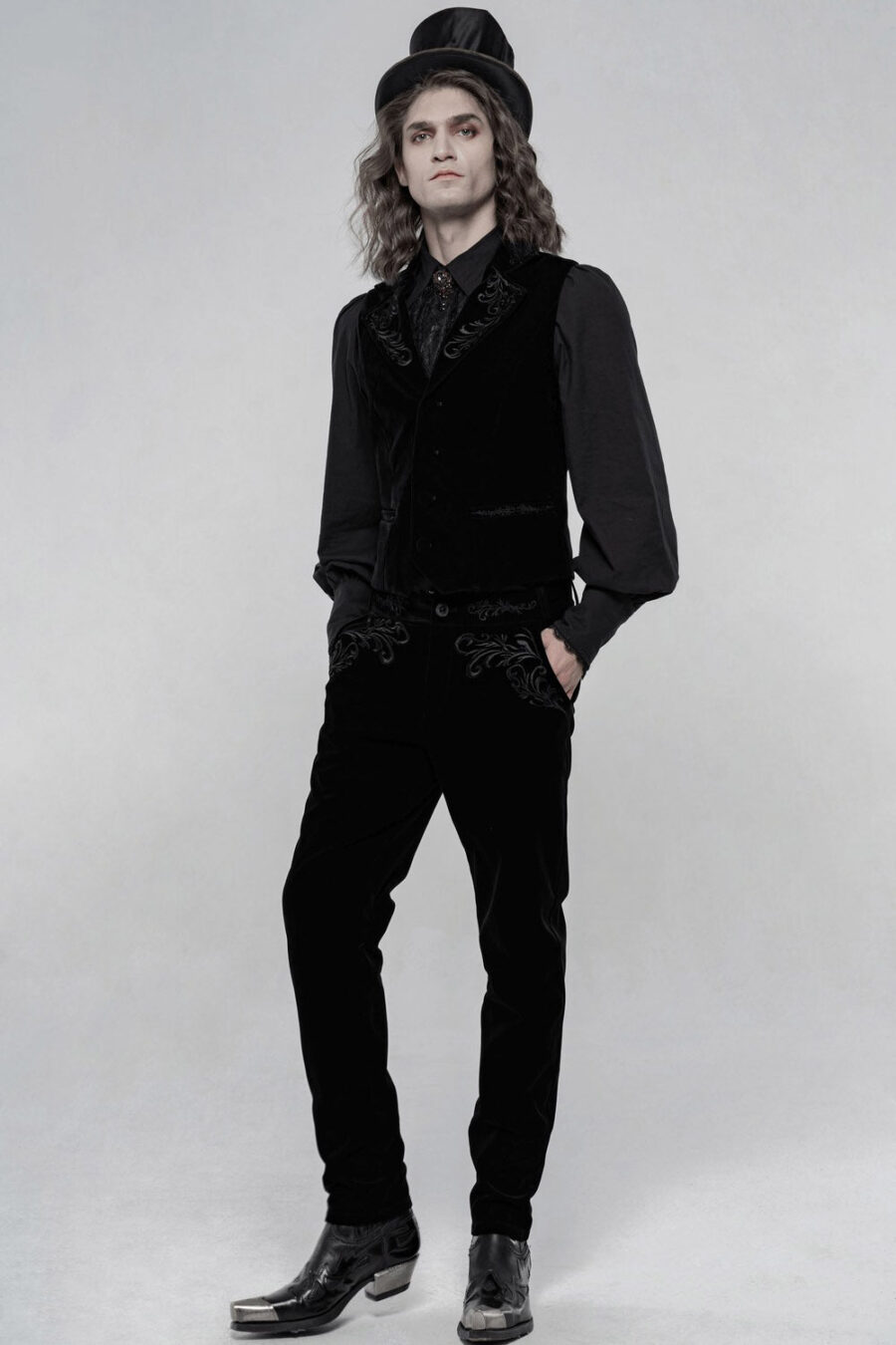 goth-mens-velvet-pants.jpg Ravencrest Velvet Pants