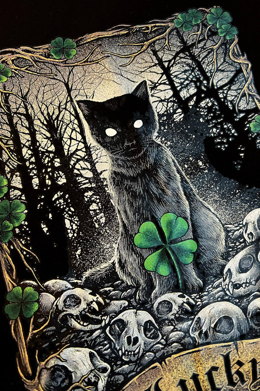 goth-st-patricks-day-shirt_4a6014d4-09ff-4a36-85cf-61d00c428f9a.jpg Lucky Cat Tarot Sweatshirt
