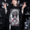 goth-womens-shirt.jpg Little Dead Riding Hood T-shirt