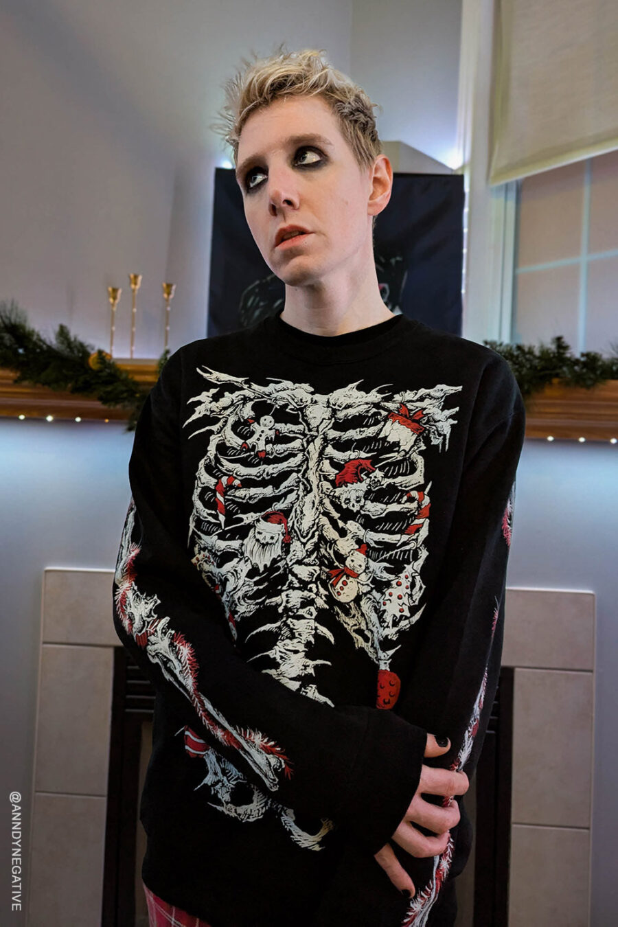 goth-xmas-ugly-sweater.jpg Xmas Skeleton Sweatshirt