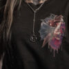 gothic-bat-graphic-tshirt.jpg Bat Bite T-shirt