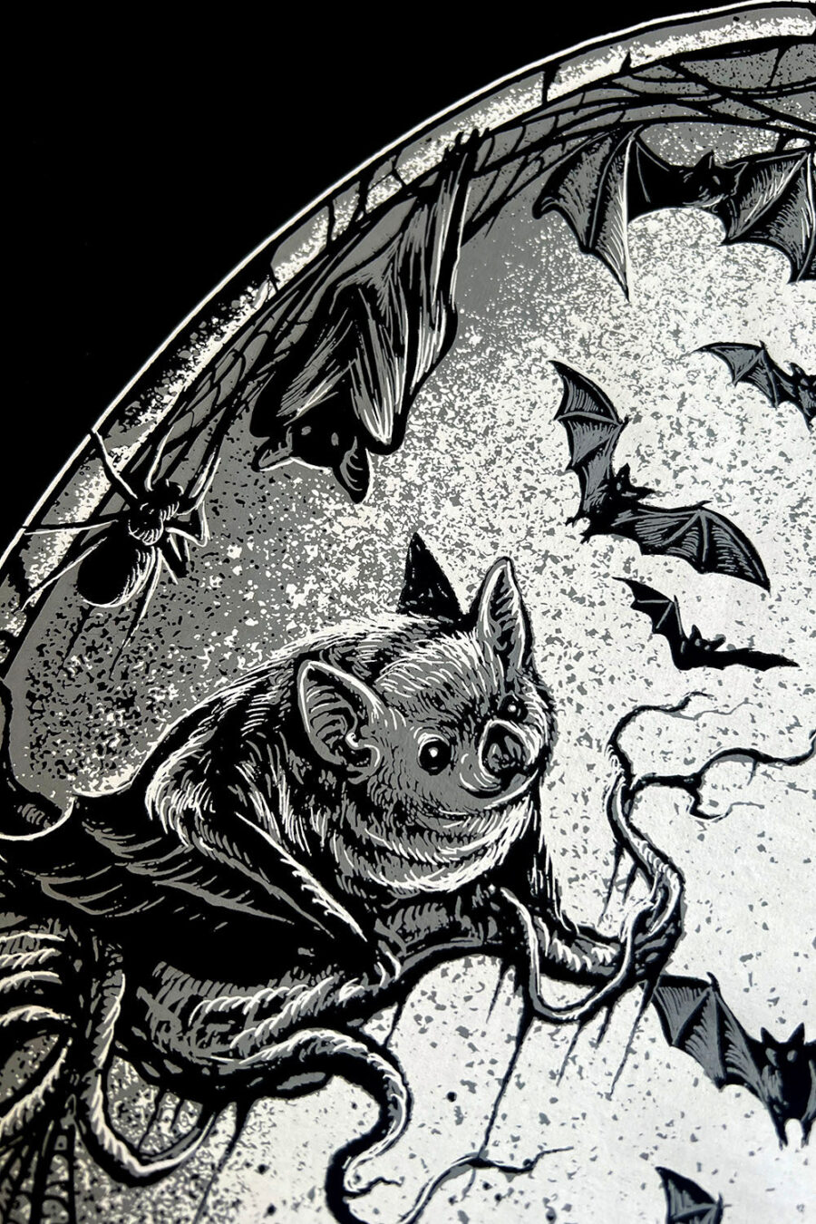 gothic-bat-tshirt_01589991-ff0e-4ec0-8ab4-c1eacd224dad.jpg Nocturnal Creatures T-shirt