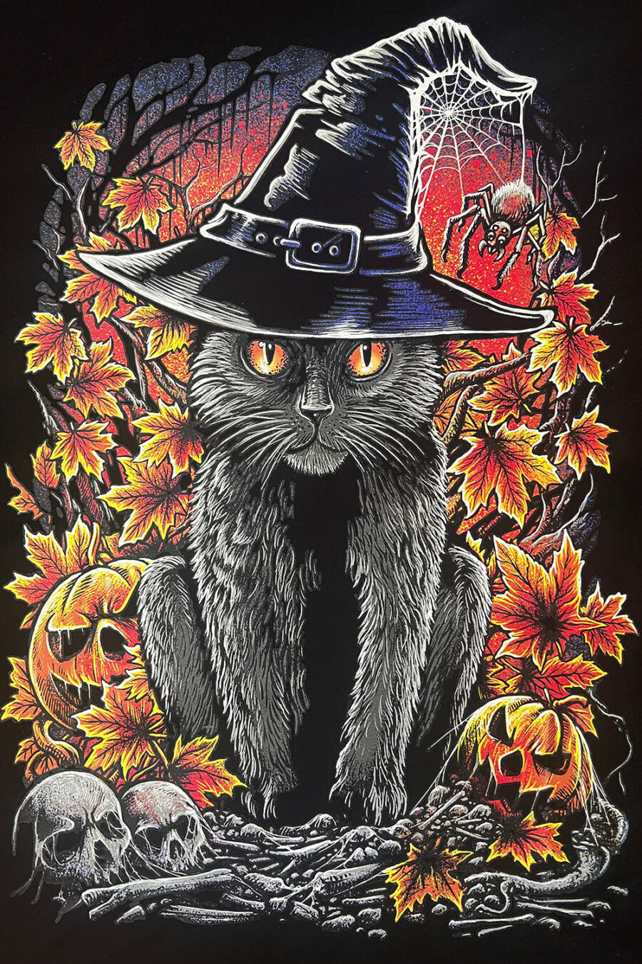 gothic-cat-hoodie_504d7363-2622-4702-a900-9d257bc63f6a.jpg Witch's Familiar Sweatshirt