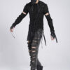 gothic-clothes-mens_27adfb33-d81e-4e19-9c58-913c522cc899.jpg Paranormal Lace-Up Long Sleeve Top