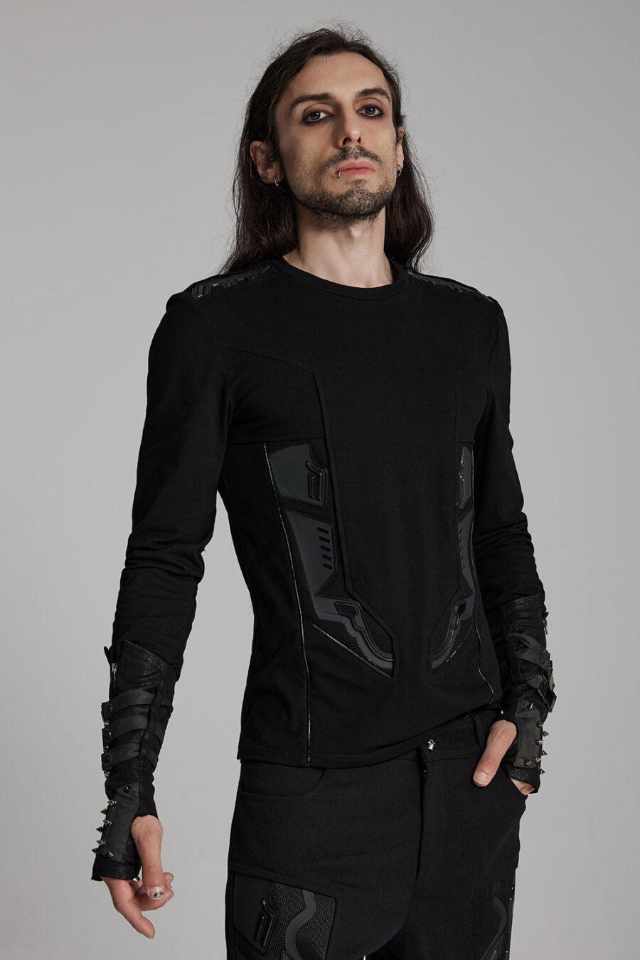 gothic-shirt_a50d5a67-004b-4241-b471-478c63465918.jpg Cyber Techwear Armored Top