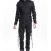War Boy Shredded Hooded Top