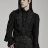 gothic-shirts_950561cb-33a1-43f9-8d6f-584a2020c079.jpg Coffinry Tattered Button-Up Shirt