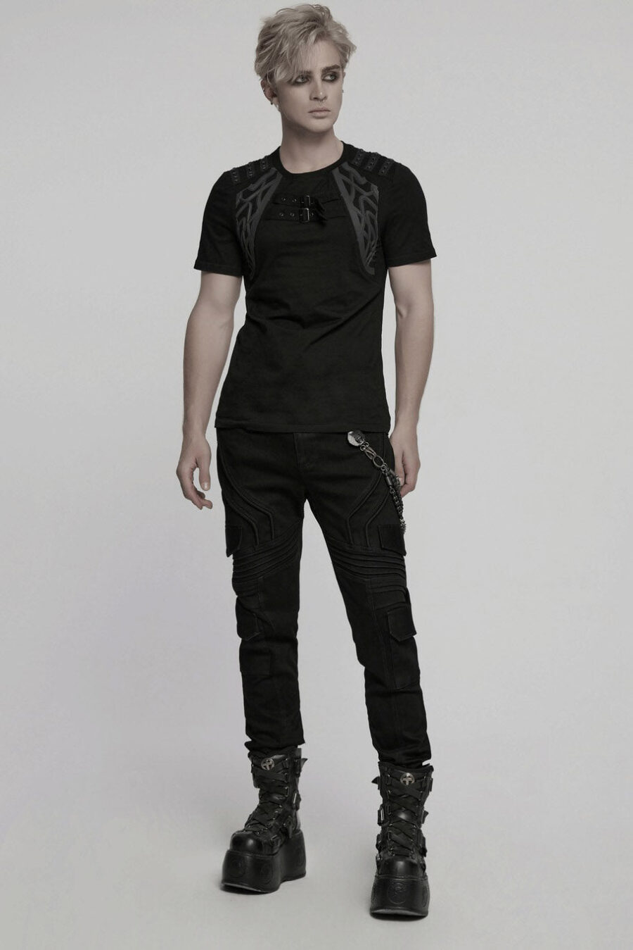 gothic-short-sleeve-mens-shirt.jpg Cybertron Techwear Short Sleeve Shirt