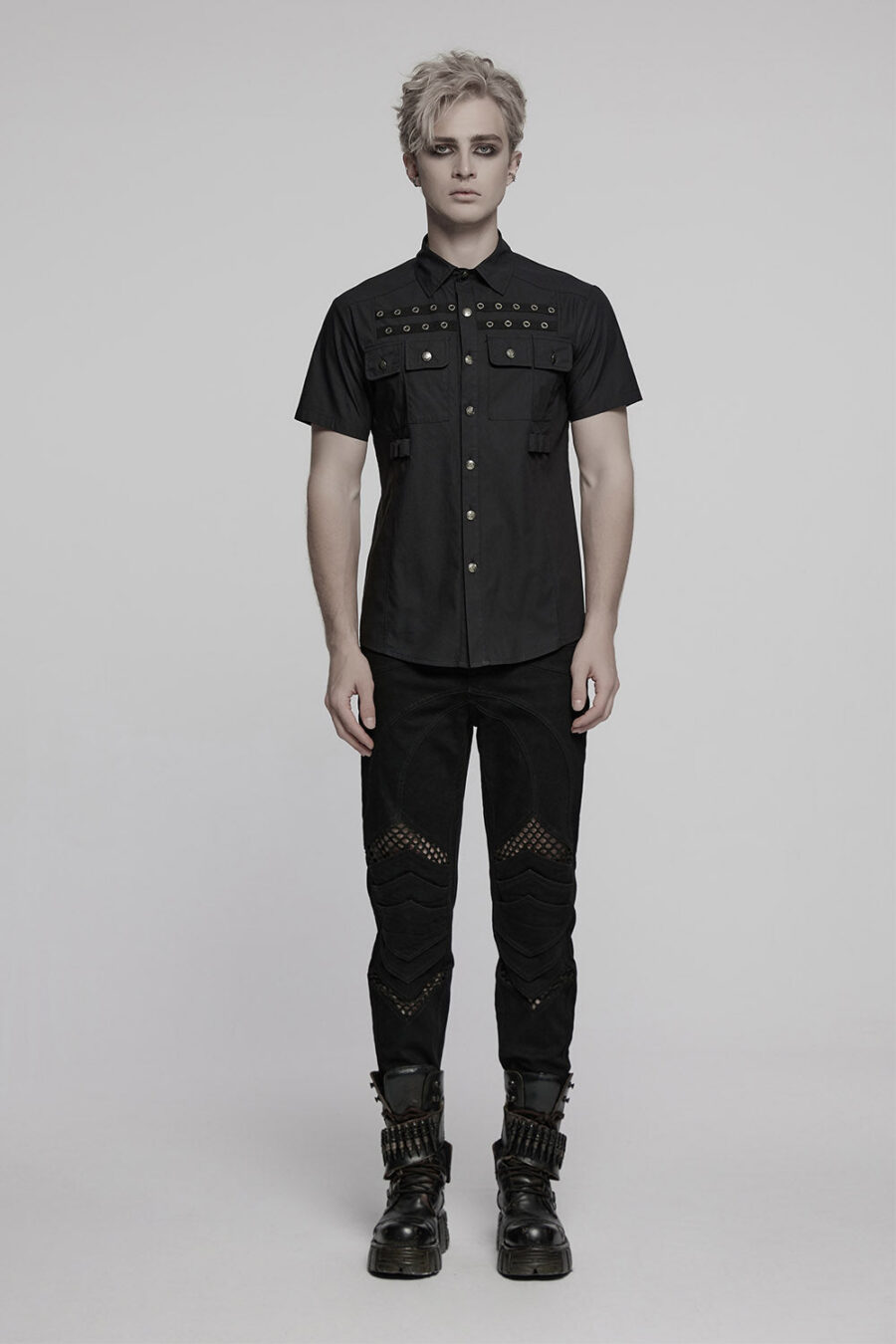 gothic-top_134262fe-7a2e-4c07-bade-ecd3d215c7f2.jpg Grave Order Button Up Shirt